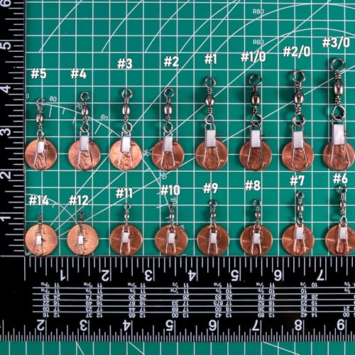 Dr.Fish 50 Pack Fishing Snap Swivels, Barrel Swivels Fishing Tackles, Stainless Steel Safty Interlock Snaps Leader Line Lure Connector Fresh&Saltwater 26-132Lb - size: #7(40LB)-50 Pack