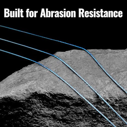 Braided Fishing Line X Zero Stretch Smooth Casting High Strength | Abrasion Resistant 100% PE X8 Super Braid for Saltwater Freshwater Bass Catfish Trout Carp Fishing - color: PE x8 GC, size: 30LB