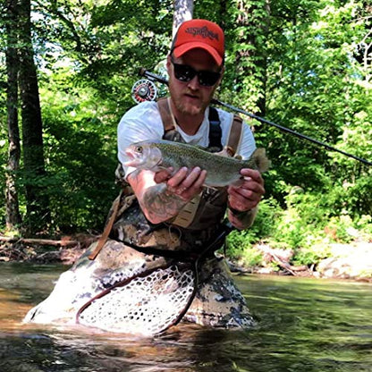 BASSDASH Breathable Ultra Lightweight Chest Stocking Foot Fishing Hunting Waders for Men - color: Veil, size: LLF11