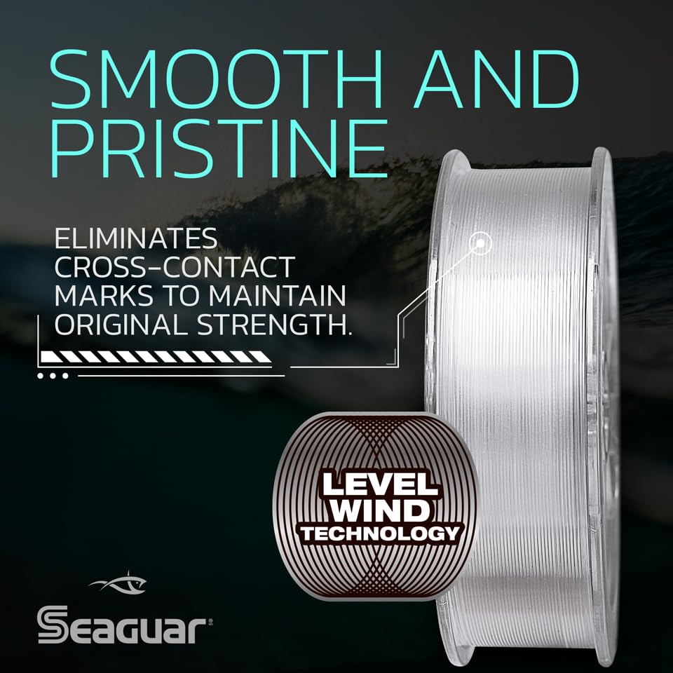 Seaguar Fluoro Premier Saltwater Fishing Line Shock Leader, 100% Fluorocarbon, Multiple Sizes - size: 80lbs/50yds