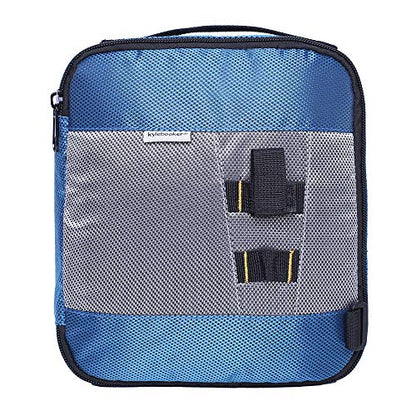 Kylebooker Soft Plastic Bait Storage Binders Organizer Saltwater Fishing Lure Leader Wallet Tackle Binder Bag - color: Blue