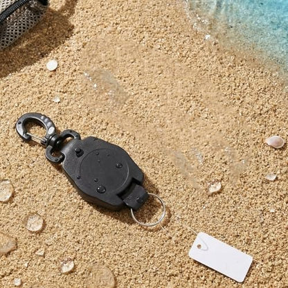 Diving for RETRACTOR with Clip Anti-Lost Retractable Lanyard 316 Stainless Steel for SCUBA Snorkeling Freediving Spearfishing Swimming
