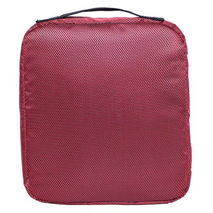 Kylebooker Soft Plastic Bait Storage Binders Organizer Saltwater Fishing Lure Leader Wallet Tackle Binder Bag - color: Red