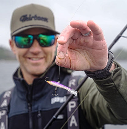 Rapala Rapala Jigging Rap - color: Glow Hot Perch, size: Body Length: 2"