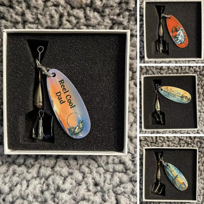 Sublimation Aluminum Alloy Fishing Lure Blanks 56x26mm for Custom Printing | Unpainted hard baits, DIY blank bodies for bass, trout and salmon customization