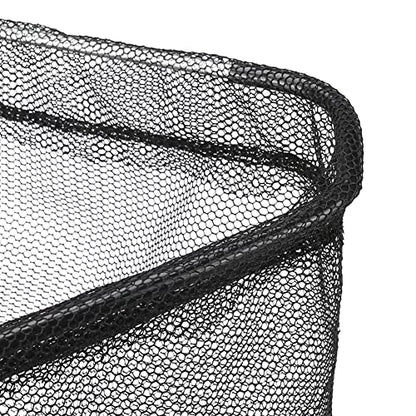 Neween Fishing Net, Foldable Collapsible Telescopic Fish Landing Net, Durable Nylon Material Mesh Landing Net for Easy Catching or Releasing for Trout - style: 21" Full Extended (Fixed Pole)