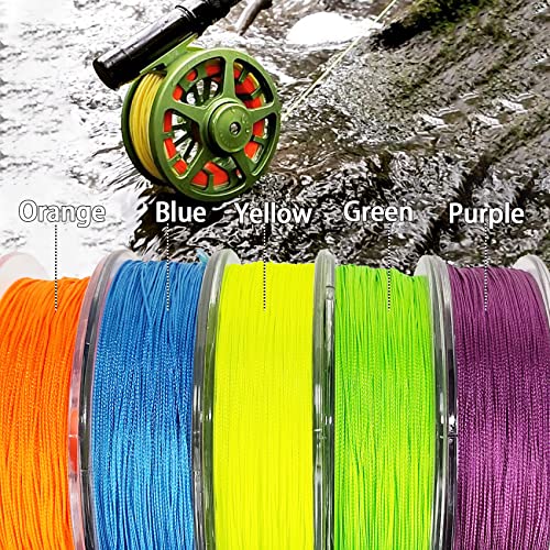 Aventik Dacron Braided Fly Line Backing 100Y/200Y 20LB/30LB - color: Green, size: 20LB,100YARD