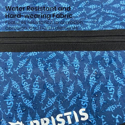 Pristis Convenient Soft Bait Storage Bag Set, Soft Bait Binder & 25 Pack #3 High Strength Fishing Snap Swivels, A Neat Option for Angler