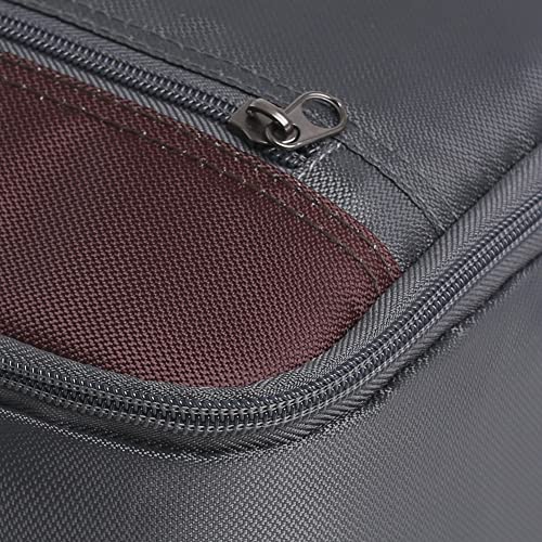 Kylebooker Fishing Reel Case – Travel Storage Bag with Adjustable Compartments for Fly Reels, Spinning Reels, Baitcasting Reel & Fishing Gear - color: Grey