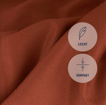 Sea to Summit Portable Pocket Towel for Camping, Gym, and Travel - color: Picante, style: Small