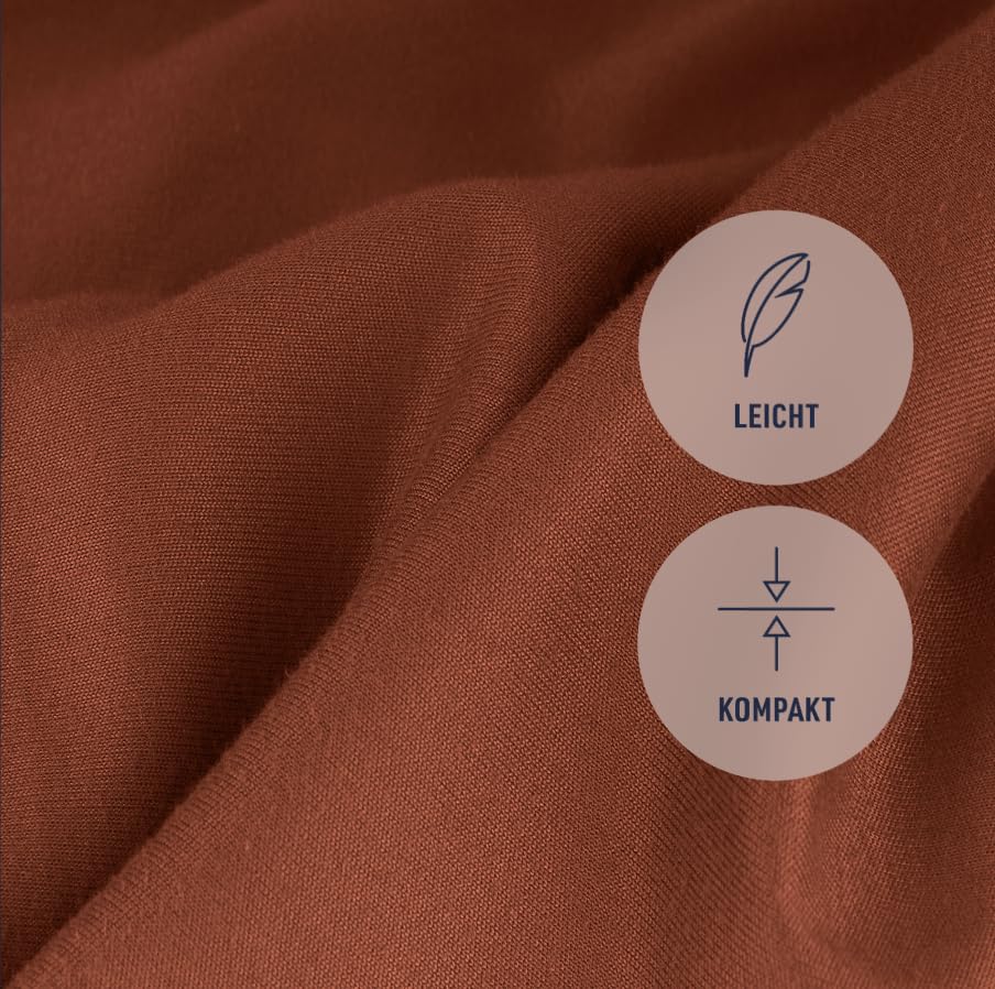 Sea to Summit Portable Pocket Towel for Camping, Gym, and Travel - color: Picante, style: Medium