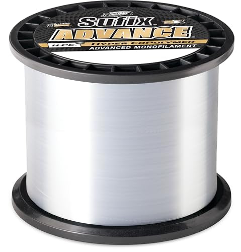 Sufix Advance Monofilament Fishing Line - color: Clear