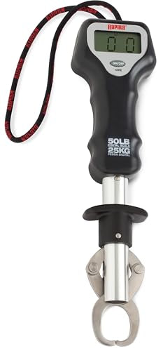 Rapala 227863 Digital Fish Gripper, Black/Silver