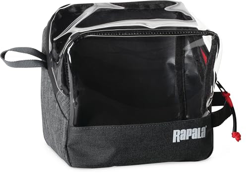 Rapala Rapid Pack Small Fishing Tackle Bag, Compact Gear Pack for Lures Tools and Bank Kayak Fishing