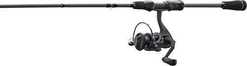 13 Fishing Void Spin Combo, 5'6" Ultra Light 2-Piece Spinning Rod with 1000 Size Reel, Freshwater Fishing Combo for Trout and Panfish