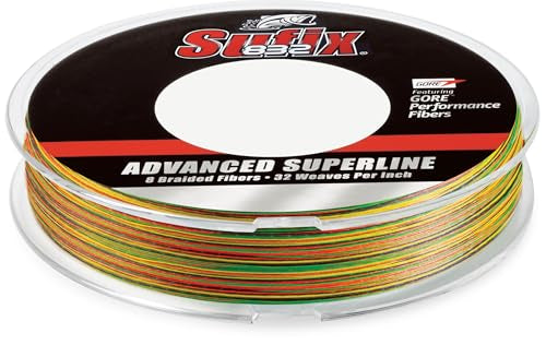 Sufix 832 Advanced Superline Braid - 150 yards - color: Fire Tiger, size: 300 Yd. Spool